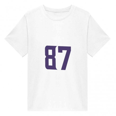 Tj Hockenson Minnesota Vikings Shirt Jersey White Womens